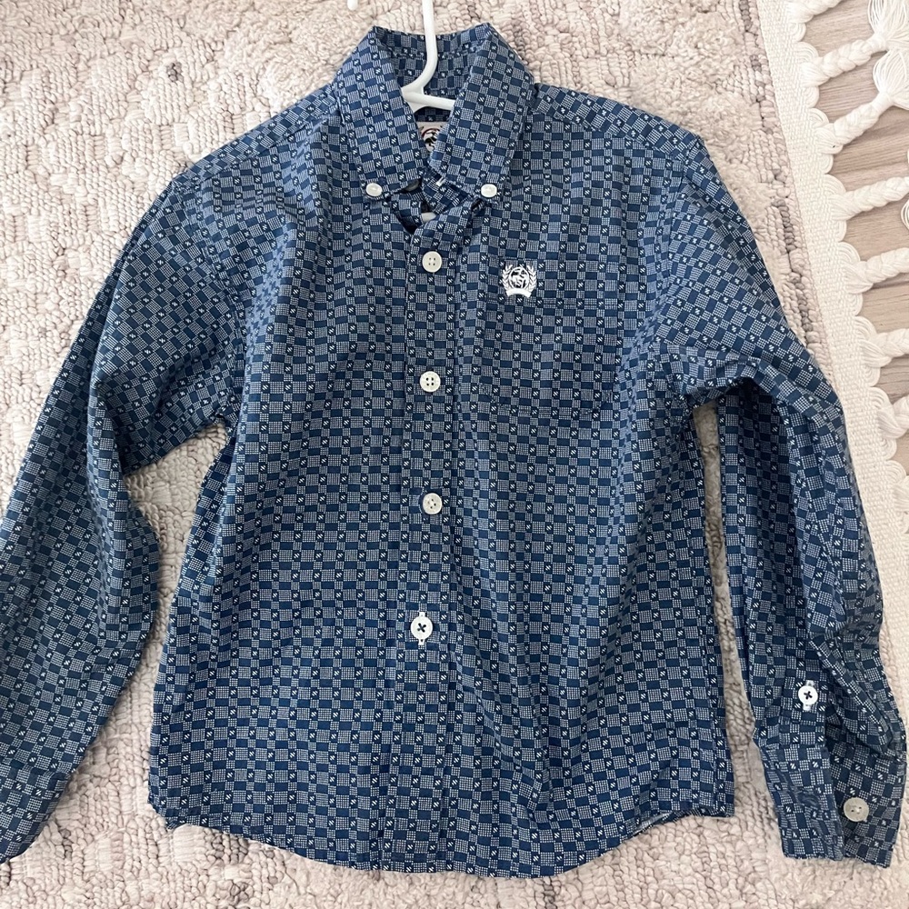 Toddler boys Cinch button down shirt